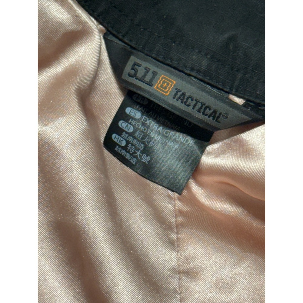 5.11 Tactical Black Field Jacket Extra Large Women's Coat Outerwear multi pocket - Picture 5 of 8